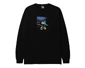 Triko s dlouhým rukávem HUF Playboy Bright Lights Longsleeve Black