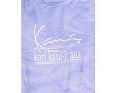 Triko Karl Kani Signature Karl Kani Jeans Washed Tee Purple