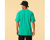 Triko New Era Rubber Patch Oversized Tee Bright Green
