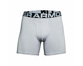Pánské Trenýrky Under Armour Charged Cotton 6in 3 Pack - Black / Grey / Charcoal