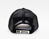 Kšiltovka New Era 9FORTY Trucker Home FIeld Los Angeles Lakers Black