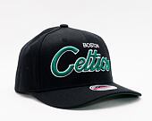 Kšiltovka Mitchell & Ness Team Script 2.0 Stretch Snapback Boston Celtics Black