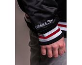 Bunda Mitchell & Ness Champ City Satin Jacket Chicago Bulls Black