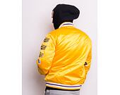 Bunda Mitchell & Ness Champ City Satin Jacket Los Angeles Lakers Gold