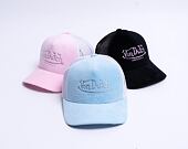 Kšiltovka Von Dutch Miami Trucker Velvet  LIGHT BLUE/WHITE