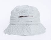 Klobouk Karl Kani Signature Washed Zip Bucket Hat dark mint