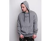 Mikina Karl Kani Small Signature OS Hoodie bleached grey