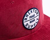 Kšiltovka Brixton Oath III Snapback Dark Brick