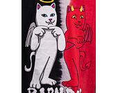 Triko Rip N Dip Angel & Devil Tee Red/Black Split Dye RND9078