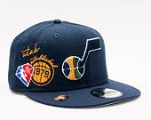 Kšiltovka New Era NBA22 9FIFTY Back Half Utah Jazz