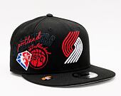 Kšiltovka New Era NBA22 9FIFTY Back Half Portland Trail Blazers