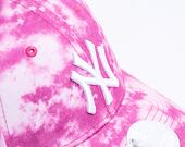 Dámská kšiltovka New Era 9FORTY Womens MLB Tie Dye New York Yankees Strapback Pink