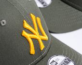Dětská kšiltovka New Era 9FORTY Kids MLB League Essential New York Yankees Strapback New Olive