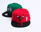 Kšiltovka New Era 9FIFTY NBA Team Arch Chicago Bulls Snapback Team Color