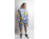 Mikina Market Smiley Sun Dye Yellow/Blue Tie-Die
