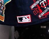 Kšiltovka New Era 59FIFTY MLB Cooperstown Minnesota Twins Fitted Oceanside Blue