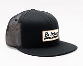 Kšiltovka Brixton Steadfast HP Mesh Cap Black