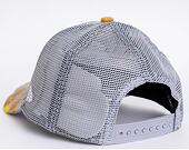 Dětská kšiltovka New Era 9FORTY Kids Trucker MLB Print New York Yankees Strapback Dolphin Gray/Optic