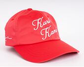 Kšiltovka Karl Kani Signature Satin Cap red