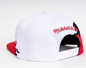Kšiltovka Mitchell & Ness Paintbrush Snapback HWC Chicago Bulls White / Red