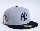 Kšiltovka New Era 59FIFTY MLB Side Patch 5 New York Yankees Fitted Gray