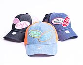 Kšiltovka Von Dutch Russel Trucker Denim Blue/Orange