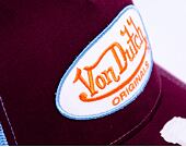 Kšiltovka Von Dutch Boston Trucker Cotton Twill Purple/Lt.Blue