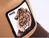 Kšiltovka Goorin - Animal Farm Core The King Lion - Whiskey Brown