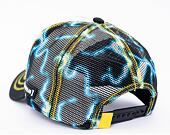 Kšiltovka Capslab Pokemon - Pikachu Trucker White / Thunder Print