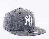 Kšiltovka New Era 9FIFTY MLB Jersey New York Yankees Snapback Heather Graphite/Optic White