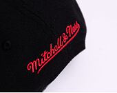 Kšiltovka Mitchell & Ness The Finals Snapback Chicago Bulls Black