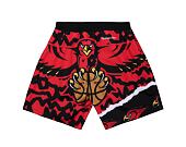 Kraťasy Mitchell & Ness NBA Jumbotron 2.0 Shorts Atlanta Hawks Black / Red