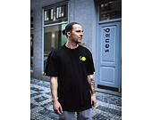 Triko Karl Kani Chest Signature Smiley Print Tee black/yellow