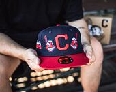 New Era × Adam Wave 59FIFTY MLB “Banned” Cleveland Indians Fitted