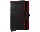 Peněženka Twinwallet Secrid Perforated Black-Red