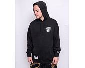 Mikina New Era NBA Half Logo Oversized Hoody Brooklyn Nets Black / White