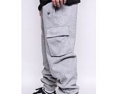 Tepláky New Era Premium Cargo Joggers Heather Grey