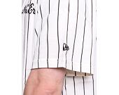Baseballový dres New Era Pinstripe Jersey Off White / Brown