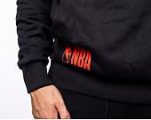 Mikina New Era NBA Half Logo Oversized Hoody Chicago Bulls Black/Red
