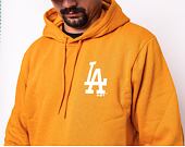 Mikina New Era MLB League Essential Back Print Hoody Los Angeles Dodgers Orange/White