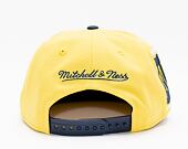 Kšiltovka Mitchell & Ness Jumbotron Snapback University Of Michigan Yellow / Navy