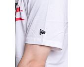 Triko New Era NBA Tear Graphic Tee Chicago Bulls White