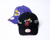 Kšiltovka Mitchell & Ness Champ Wrap Pro Snapback Miami Heat Black