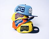 Kšiltovka Mitchell & Ness Jumbotron Snapback University Of Michigan Yellow / Navy