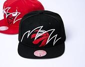 Kšiltovka Mitchell & Ness Shark Bite Snapback Nba Toronto Raptors Black