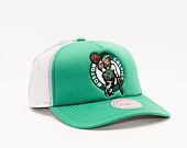 Kšiltovka Mitchell & Ness Off The Backboard Trucker Boston Celtics Green / White