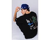 Triko New Era MLB City Oversized Tee Los Angeles Dodgers Black / White