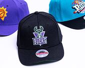 Kšiltovka Mitchell & Ness Classic Red Snapback Milwaukee Bucks Black