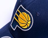 Kšiltovka Mitchell & Ness Team Ground 2.0 Stretch Snapback Indiana Pacers Blue
