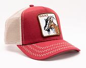 Kšiltovka Goorin - The GOAT - Red